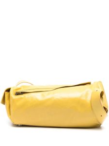 Sunnei sac porté épaule Labauletto Twisted en cuir - Jaune