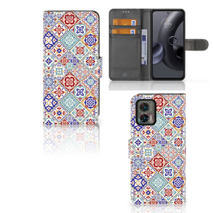 Motorola Edge 30 Neo Bookcase Tiles Color