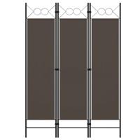 Kamerscherm met 3 panelen 120x180 cm antraciet