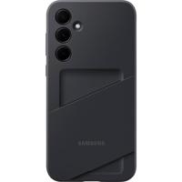 Samsung Card Slot Case Backcover Samsung Galaxy A35 5G Zwart