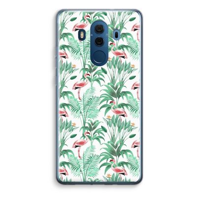 Flamingo bladeren: Huawei Mate 10 Pro Transparant Hoesje