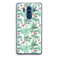 Flamingo bladeren: Huawei Mate 10 Pro Transparant Hoesje