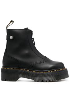 Dr. Martens bottes Jetta zippées à plateforme - Noir