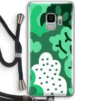 Bushes: Samsung Galaxy S9 Transparant Hoesje met koord