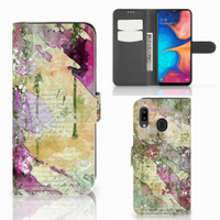 Hoesje Samsung Galaxy A30 Letter Painting