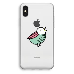 Birdy: iPhone XS Transparant Hoesje