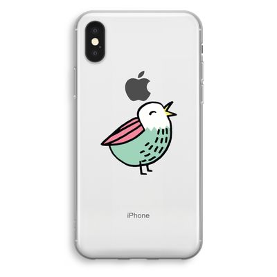 Birdy: iPhone XS Transparant Hoesje