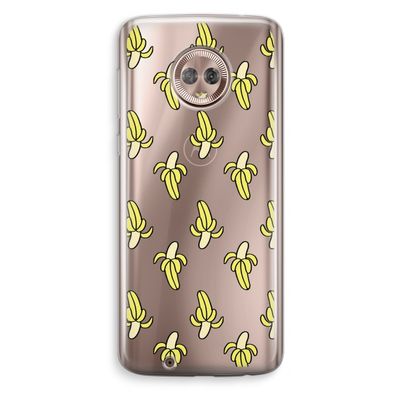 Bananas: Motorola Moto G6 Transparant Hoesje