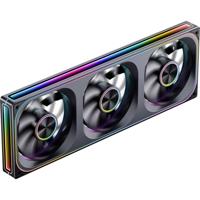 Jonsbo ZA-360 PC-ventilator Zwart Incl. LED-verlichting