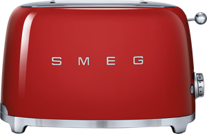 Smeg TSF01RDEU broodrooster 2 snede(n) Rood 950 W