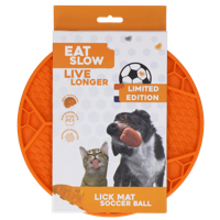 Eat Slow Live Longer Lick Mat Soccer Ball Oranje (Limited Edition WK)