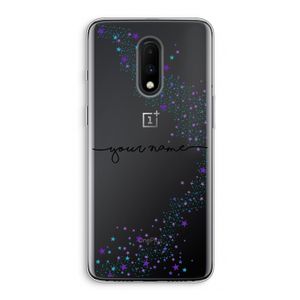Sterren: OnePlus 7 Transparant Hoesje