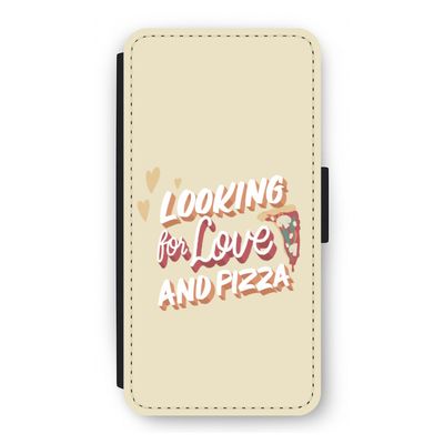 Pizza is the answer: iPhone 12 Flip Hoesje