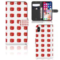 Apple iPhone Xs Max | Book Cover | Paprika Red