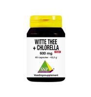 Witte thee + chlorella 600mg puur - thumbnail
