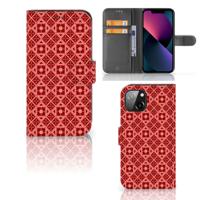 Apple iPhone 13 | Telefoon Hoesje | Batik Rood