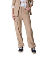 Zip73 Cargo Wide Leg Pinstripe Z25/202/04/260 Cargobroeken 260 Caramel Zip73 Cargo Wide Leg Pinstripe Z25/202/04/260 Cargobroeken 260 Caramel