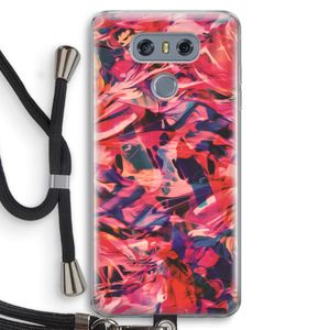 California: LG G6 Transparant Hoesje met koord