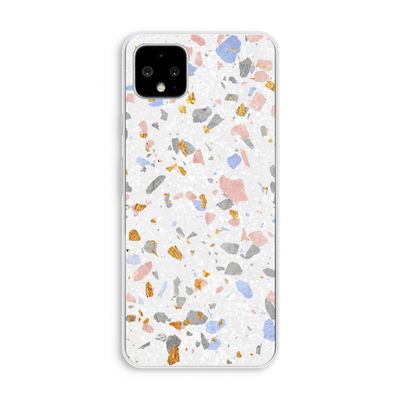 Terrazzo N°8: Pixel 4 XL Transparant Hoesje