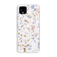 Terrazzo N°8: Pixel 4 XL Transparant Hoesje