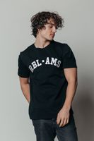 Colourful Rebel RBL AMS T-shirt Zwart Heren - Organisch Katoen Colourful Rebel RBL AMS T-shirt Zwart Heren - Organisch Katoen