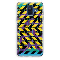 Skew Bee 3: Samsung Galaxy A6 (2018) Transparant Hoesje - thumbnail