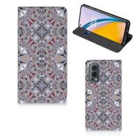 OnePlus Nord 2 5G | Standcase | Flower Tiles