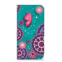 iPhone 16 Pro Max | Bookcase | Cirkels en Vlinders