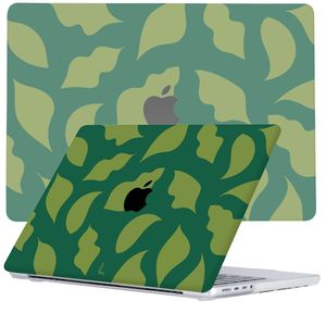 Lunso MacBook Pro 14 inch (2021-2024) cover hoes - case - Autumn Leaves