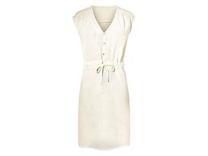 esmara Mousseline dames jurk (Wit, 40)