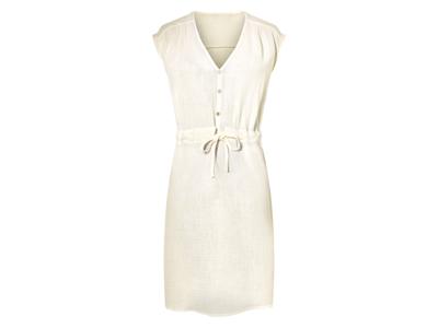 esmara Mousseline dames jurk (Wit, 40)