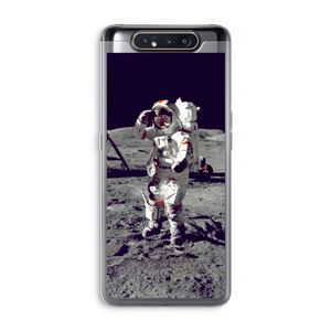 Spaceman: Samsung Galaxy A80 Transparant Hoesje