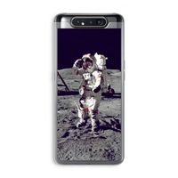 Spaceman: Samsung Galaxy A80 Transparant Hoesje