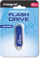 Integral Courier USB 2.0 stick, 64 GB