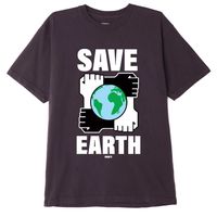 Obey Save The Earth casual t-shirt heren - thumbnail