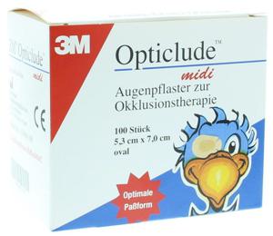 Opticlude Oogpleister midi (100 st)
