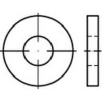 Onderlegring 19 mm 44 mm Staal Galvanisch verzinkt 50 stuk(s) TOOLCRAFT 140969 - thumbnail