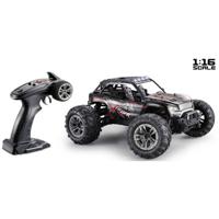 Absima X Truck Zwart, Rood Brushed 1:16 RC auto Elektro Buggy 4WD RTR 2,4 GHz Incl. accu en laadkabel - thumbnail