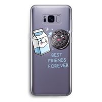 Best Friend Forever: Samsung Galaxy S8 Transparant Hoesje