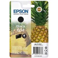 Inkt - EPSON - Ananas 604 - Zwart - Origineel - 150 pagina's - thumbnail