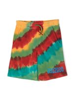 DSQUARED2 KIDS short à imprimé tie-dye - Jaune