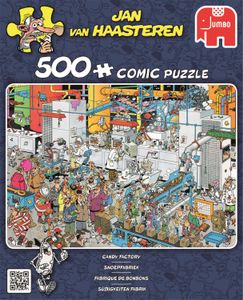Jan van Haasteren – Snoepfabriek Puzzel 500 Stukjes