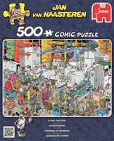 Jan van Haasteren – Snoepfabriek Puzzel 500 Stukjes - thumbnail