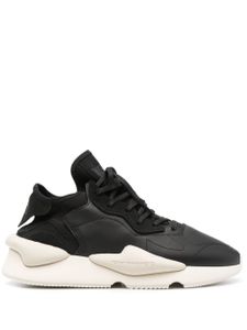 Y-3 baskets Kaiwa en cuir - Noir