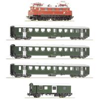 Roco 61493 H0 5-delige set elektrische locomotief 1670.27 met personentrein van de ÖBB - thumbnail