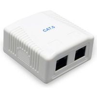 Gembird NCAC-2U6-01 network splitter Wit