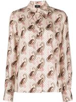 ETRO paisley-print silk shirt - Tons neutres - thumbnail