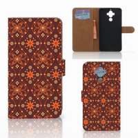 Huawei Mate 9 Telefoon Hoesje Batik Brown - thumbnail