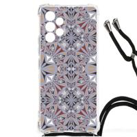 Samsung Galaxy A53 Anti-Shock Hoesje Flower Tiles