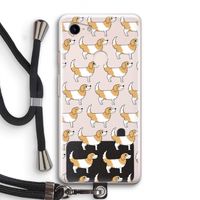 Doggy: Pixel 3 Transparant Hoesje met koord Doggy: Pixel 3 Transparant Hoesje met koord